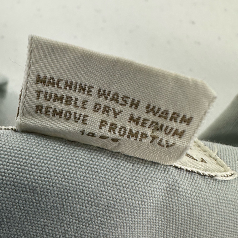Banana Republic Cropped Utility Vest Gray Cotton Button Front 90s Y2K Safari M - Picture 7 of 10